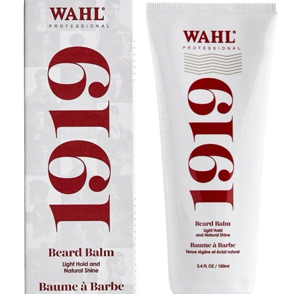 Wahl Professional - 1919 Beard Balm for Men - Light Hold and Natural Shine 3.4oz